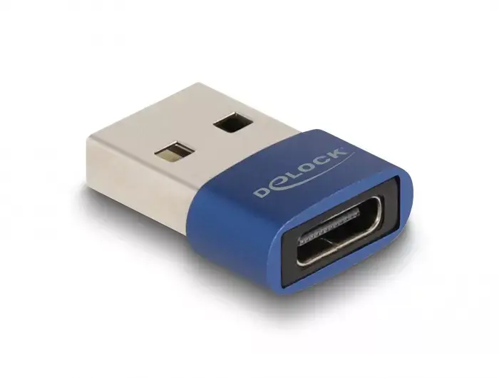 DeLOCK USB 2.0 adapteris USB Type-A uz USB Type-C Photo 2