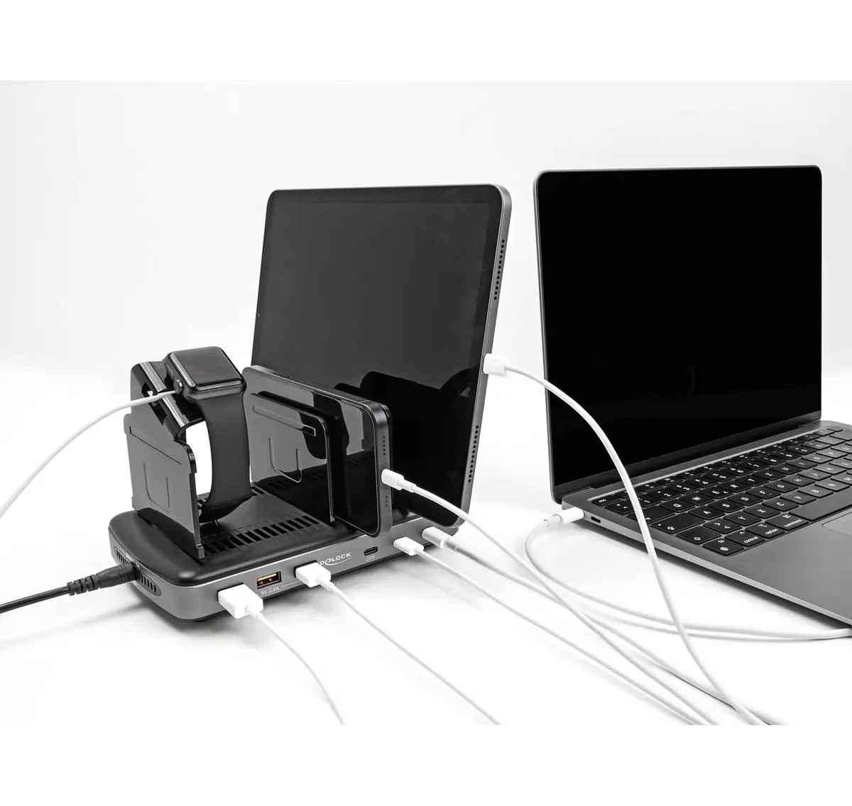 DeLOCK USB Зарядная станция 3 x USB Type-C PD 3 x USB Type-A Photo 5