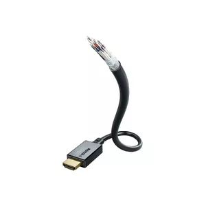 Inakustik 00324620 HDMI kabelis 2 m HDMI Type A (Standard) Melns