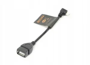 Cable Accura Premium micro USB OTG 0.11m — Accura model ACC2119, micro USB OTG 0.11 m