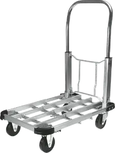 Folding transport trolley Topex WU4/150, load capacity 150 kg, compact foldable hand truck