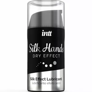 Личный лубрикант INTT LUBRICANTS SILK HANDS 15 мл — концентрированная силиконовая формула