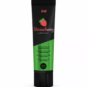 Интимный водный лубрикант INTT LUBRICANTS D-234925, клубничный аромат, на водной основе