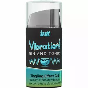 Гель для возбуждения INTT Unisex Liquid Vibrator Gel Gin & Tonic 15 мл