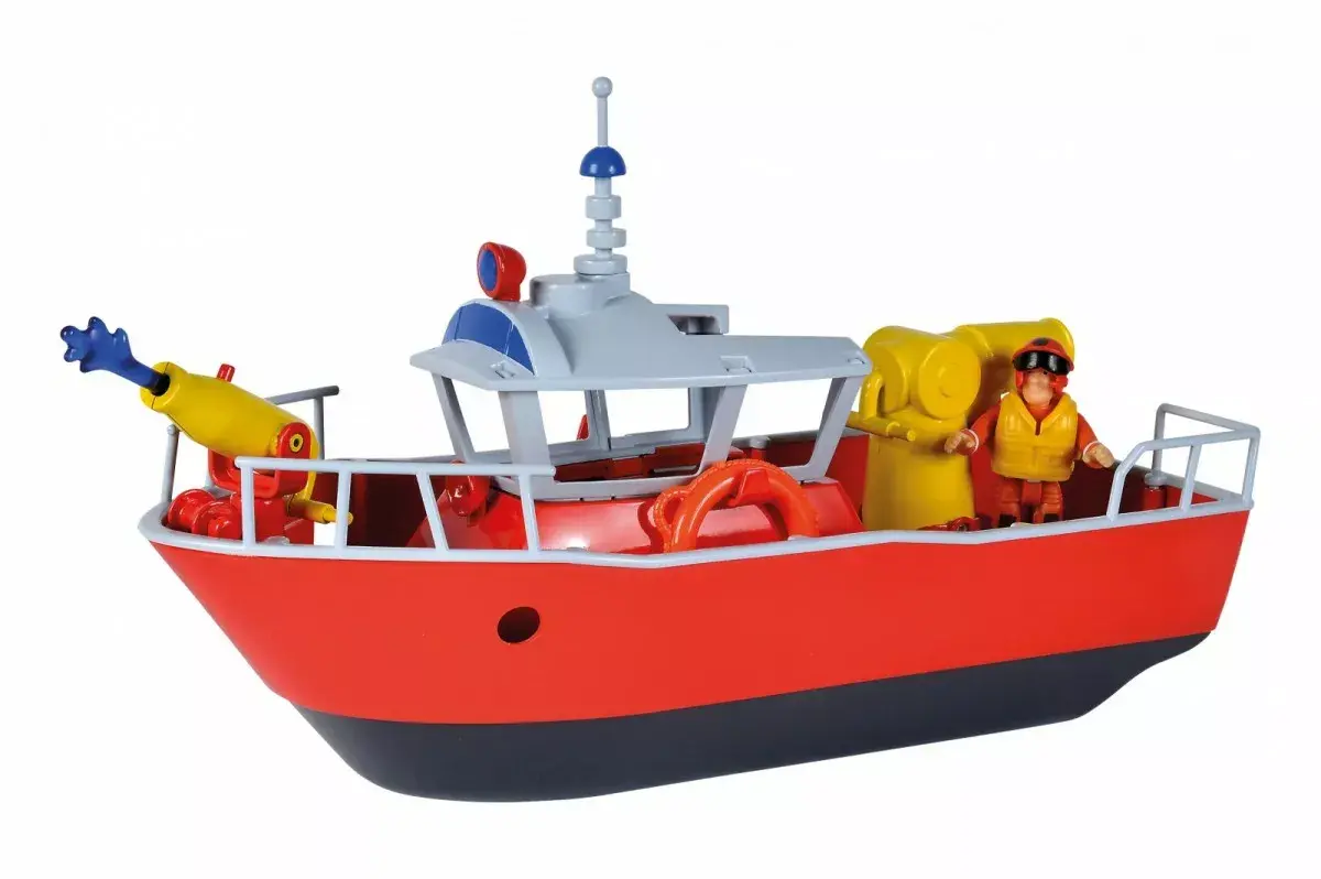 Rotaļu ugunsdzēsēju kuģis SIMBA Fireman Sam Titan 32 cm Photo 2