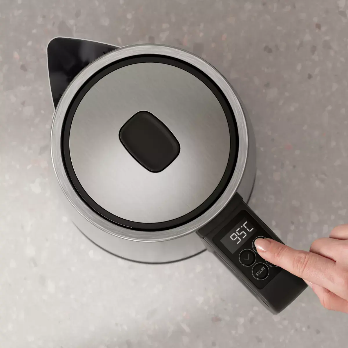 Электрический чайник Electrolux 1.7 Л 2400 Вт E5K1-6ST Photo 3