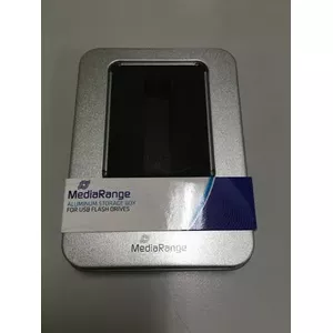 MediaRange BOX901 storage box Rectangular Aluminium, Plastic Silver
