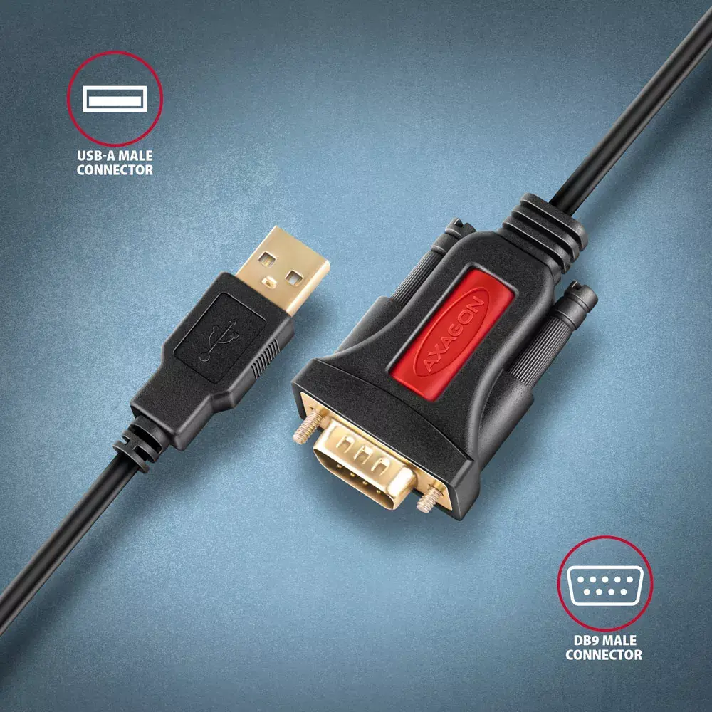 Adapter Axagon ADS-1PSN USB-A 2.0 Photo 2