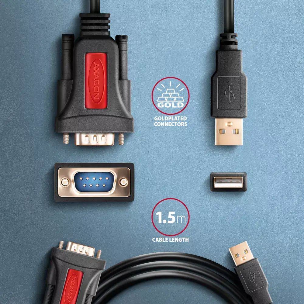 Adapter Axagon ADS-1PSN USB-A 2.0 Photo 5