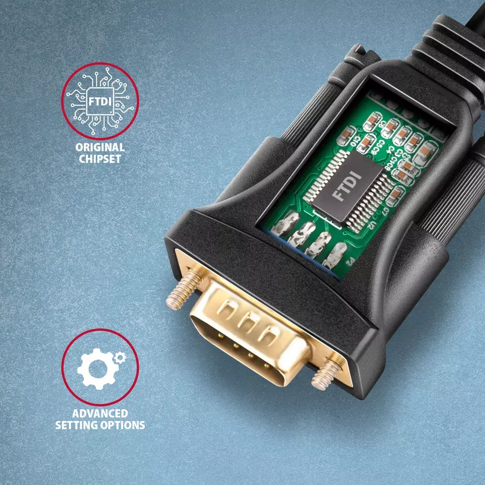 Adapter Axagon ADS-1PQN USB-A 2.0 Photo 3