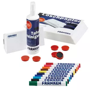 Accessory set Franken Starter Sets 04 Board cleaning spray Blotting paper Board eraser Board marker