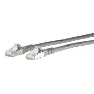 Сетевой кабель METZ CONNECT 1308450A33-E 0.25м Cat6a S/FTP Серый