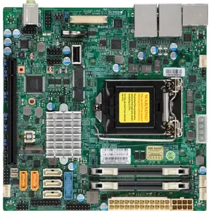 Supermicro X11SSV-LVDS Intel Q170 Express LGA 1151 (разъем H4) Mini-ITX