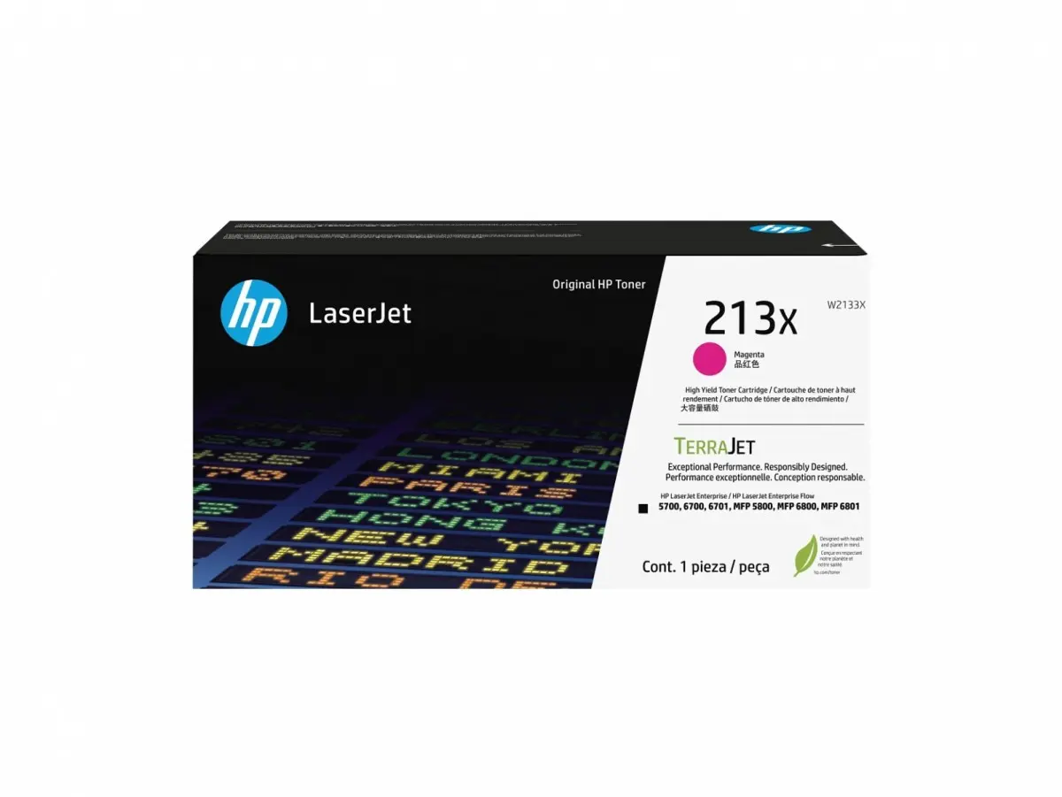 HP 213X Magenta LaserJet Toner Cartridge W2133X Photo 7