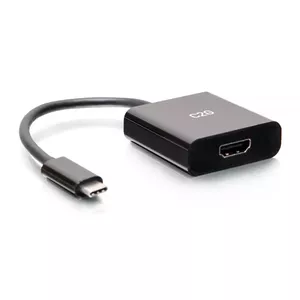 C2G USB-C uz HDMI adapteris konvertors 4K 60Hz 0.2m