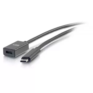 C2G USB-C to C 3.1 Male to Female Extension Cable 5Gbps 0.9m