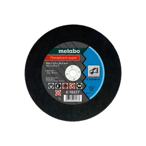 Cutting disc Metabo 616339000 — flat-centre cutting disc for steel, 1 pc