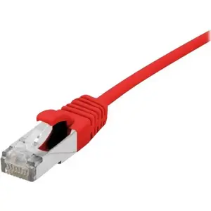 Ethernet savienojuma kabelis Dexlan 858730 CAT6a S/FTP 1 m, sarkans