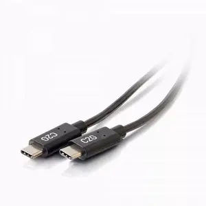 C2G USB C Cable 1.8m 6ft USB 2.0 3A M/M Black