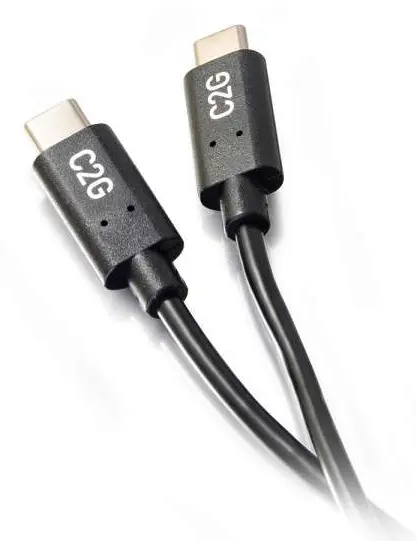 C2G USB-C 2.0 kabelis 1.83m Photo 2