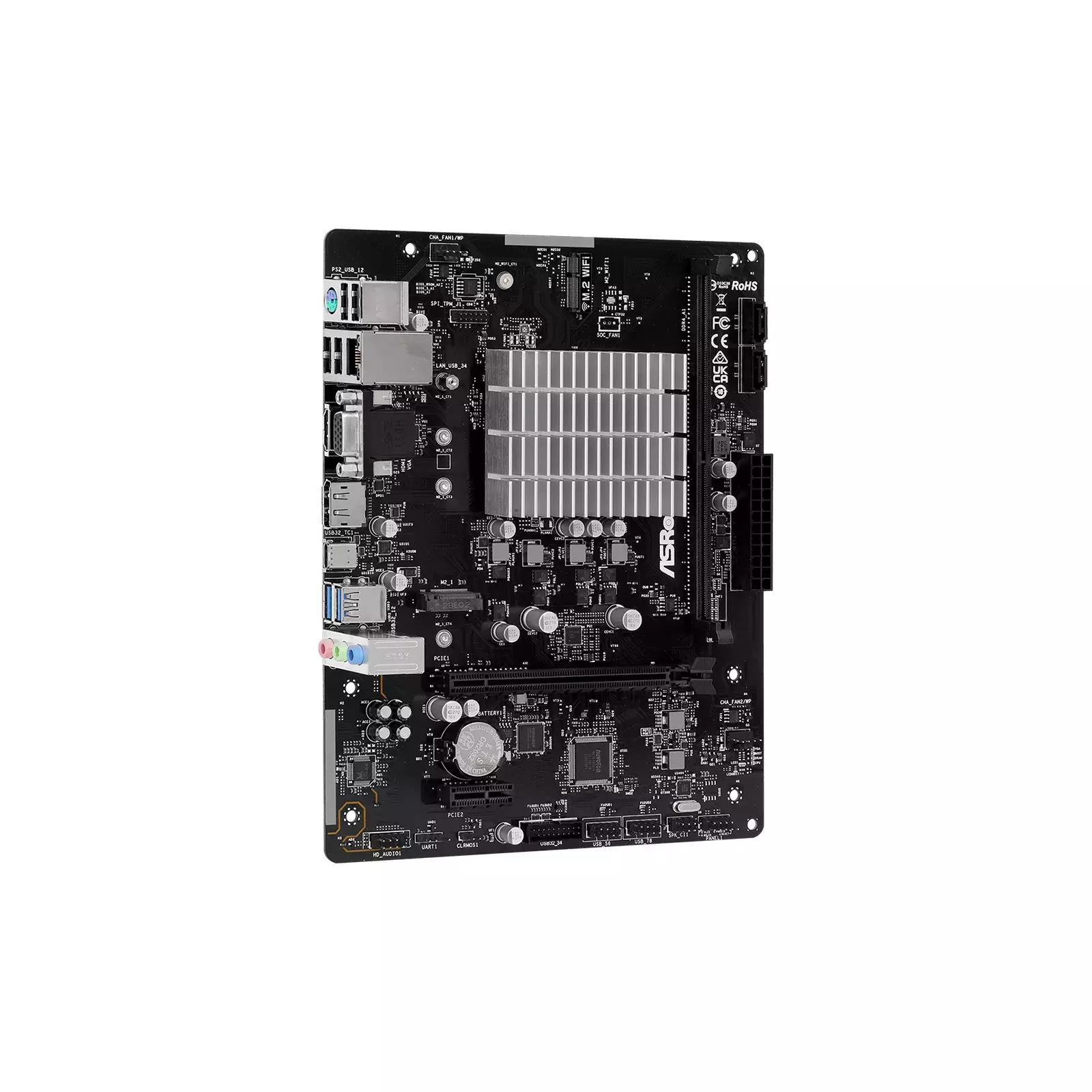 Asrock N100M 90-MXBK80-A0UAYZ | AiO.lv