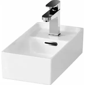 Washbasin CERSANIT Crea 40 cm K114-004 — ceramic countertop/surface-mounted basin