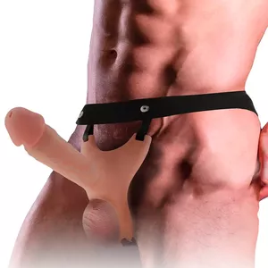 Hollow Harness with Silicone Dildo INTENSE D-234363