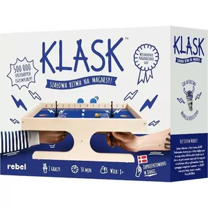 Настольная игра Rebel KLASK (польское издание) — магнитная игра на ловкость