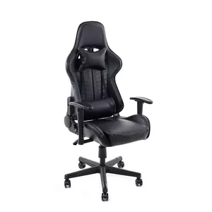 Gaming chair Happygame 9206 Black — ergonomic design, adjustable height