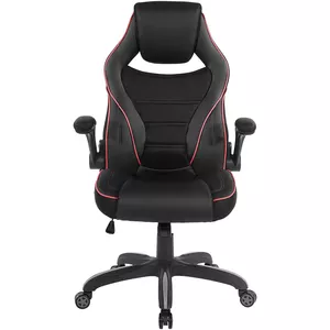 Biroja krēsls Happygame Happy Game 2135 melns, ergonomisks dizains, regulējamas funkcijas
