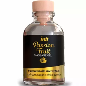 INTT MASSAGE & ORAL SEX Massage Gel D-234919 – Passion Fruit Flavor, Warming Effect