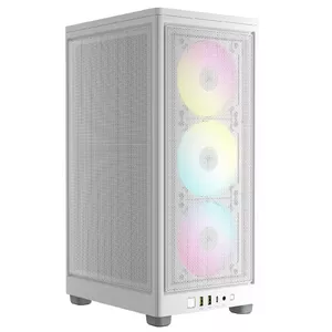 Corsair 2000D RGB Airflow Small Form Factor (SFF) Balts