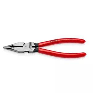 Плоскогубцы с длинными носами Knipex 0821185 Красная Пластиковая Ручка 185мм