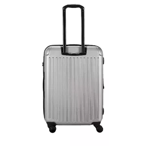 Жесткий кейс Wenger 611449 серебристый, средний размер, защитный дорожный кейс