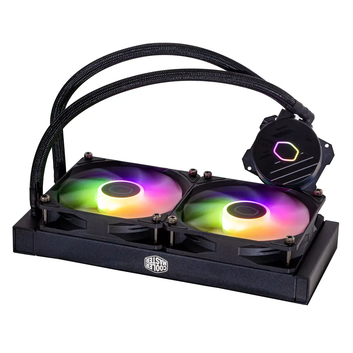 Система жидкостного охлаждения Cooler Master MasterLiquid 240L Core ARGB Photo 3