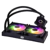 Система жидкостного охлаждения Cooler Master MasterLiquid 240L Core ARGB Photo 3