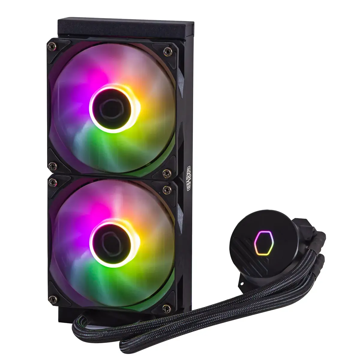 Система жидкостного охлаждения Cooler Master MasterLiquid 240L Core ARGB Photo 4