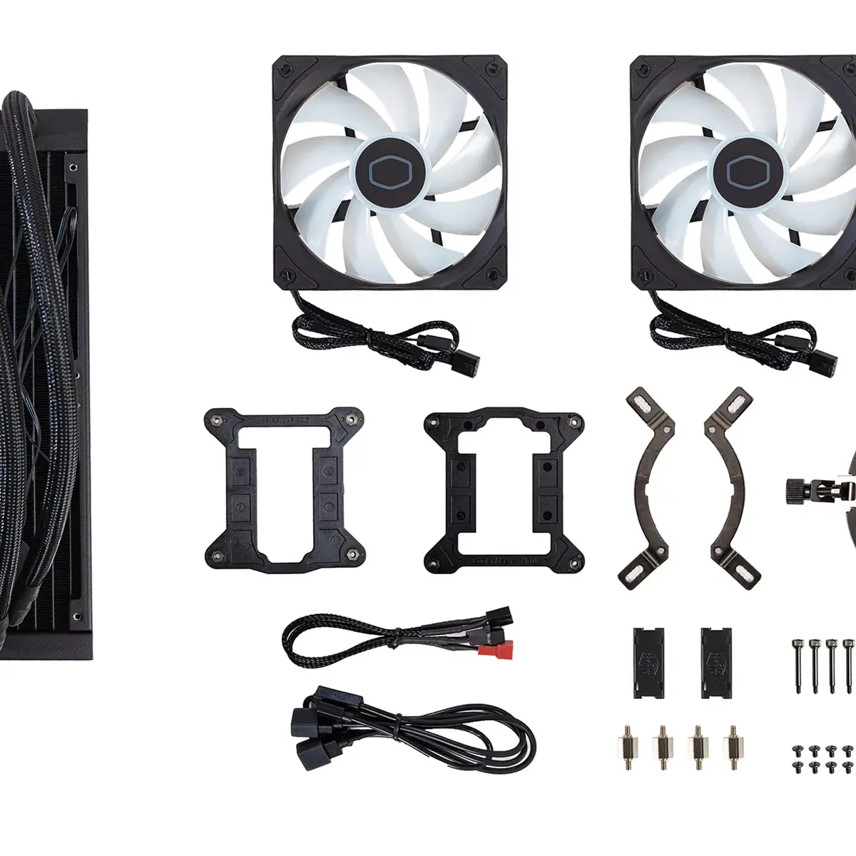 Система жидкостного охлаждения Cooler Master MasterLiquid 240L Core ARGB Photo 6