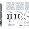 Ūdens dzesēšanas komplekts Cooler Master MasterLiquid 360L Core ARGB White Photo 6