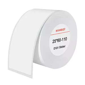 Thermal labels NIIMBOT 25 x 60 mm white, 110 pcs