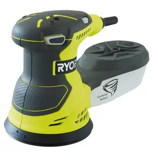 Ryobi ROS300 portatīvā slīpmašīna Diska slīpmašīna 12000 RPM Melns, Dzeltens 300 W