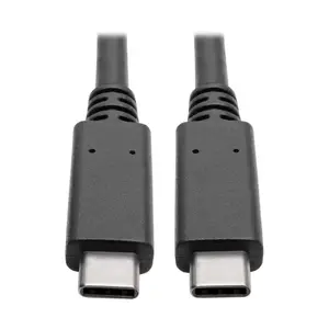 USB-C Cable Tripp Lite U420-003-G2-5A 10 Gbps 100W Black