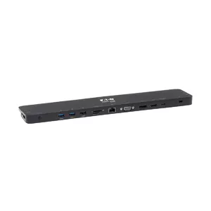 USB-C Dock Tripp Lite U442-DOCK7D-B Triple Display 4K HDMI DP VGA USB 3.x