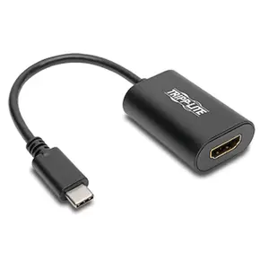 USB-C uz HDMI adapters EATON U444-06N-HD4K6B — 4K@60Hz, HDCP 2.2, kabelis 0.1524 m, melns