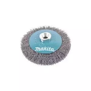 Щетка угловая Makita D-39849 115 мм — проволочная щетка для очистки поверхностей