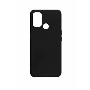 Protective silicon case iLike for Oppo A53 5G — black, slim soft-cover