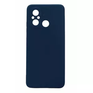 Силиконовый чехол iLike для Xiaomi Redmi 12C / Redmi 11A, тёмно-синий