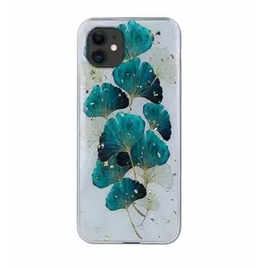 Protective phone case iLike Gold Glam for iPhone 11 with decorative leaf design
