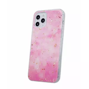 Protective iPhone 14 (6.1) case iLike Gold Glam — slim decorative cover