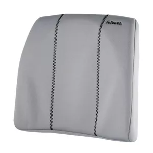 Back support pad Fellowes Slimline Back Support Graphite — slim lumbar cushion, graphite, 340 g, 5-year warranty